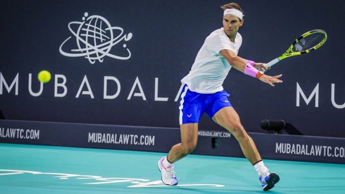 Rafel Nadal Mubadala Champ