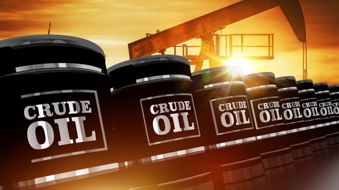 crude oil barrels