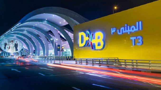 dubai airport night t3